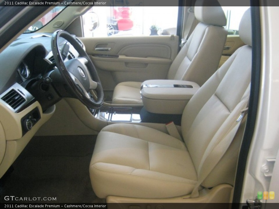 Cashmere/Cocoa Interior Photo for the 2011 Cadillac Escalade Premium #52847643