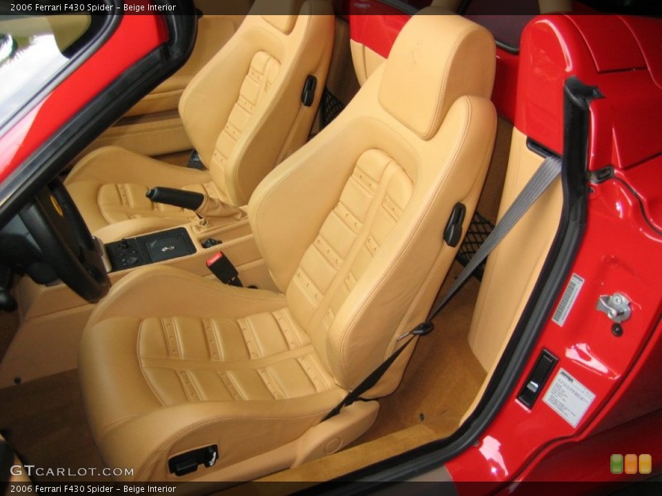 Beige Interior Photo for the 2006 Ferrari F430 Spider #52855344