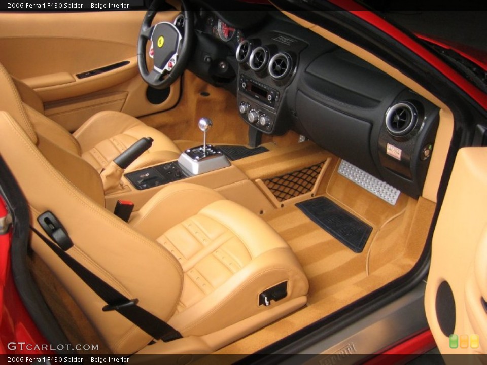 Beige Interior Photo for the 2006 Ferrari F430 Spider #52855380