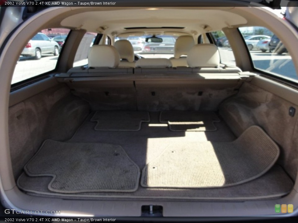 Taupe/Brown Interior Trunk for the 2002 Volvo V70 2.4T XC AWD Wagon #52855542