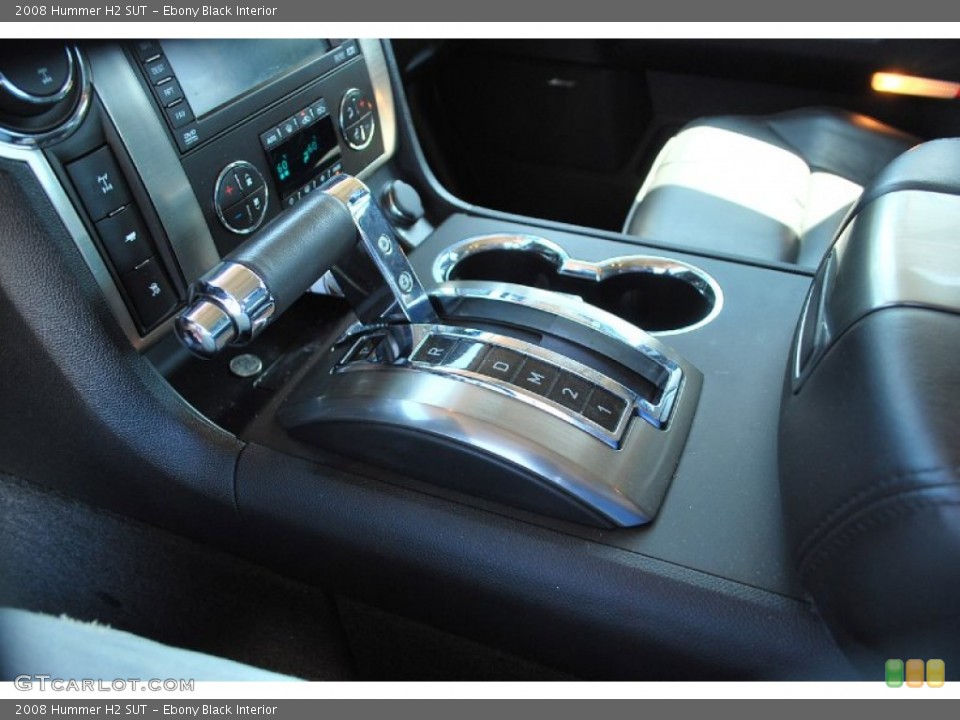 Ebony Black Interior Transmission for the 2008 Hummer H2 SUT #52857375