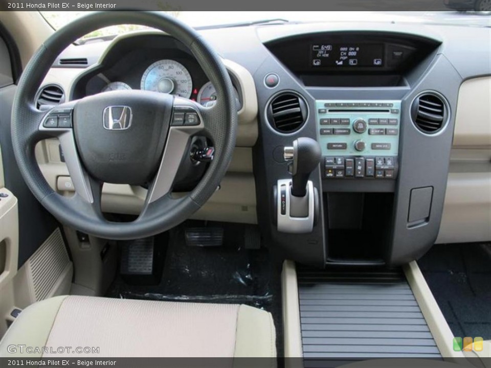 Beige Interior Dashboard for the 2011 Honda Pilot EX #52858641