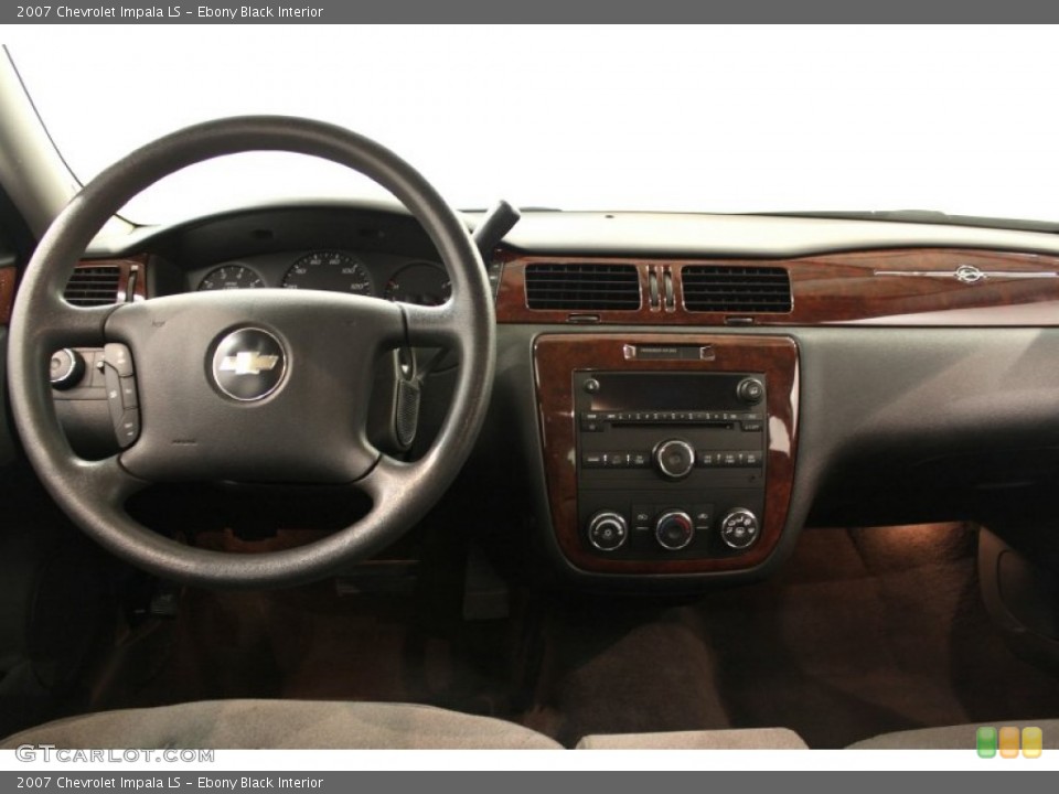 Ebony Black Interior Dashboard for the 2007 Chevrolet Impala LS #52859223