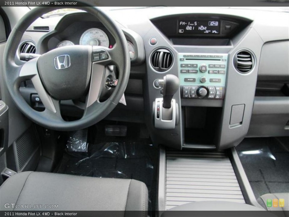 Black Interior Dashboard for the 2011 Honda Pilot LX 4WD #52859424