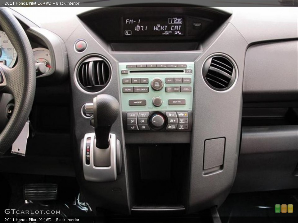 Black Interior Controls for the 2011 Honda Pilot LX 4WD #52859592