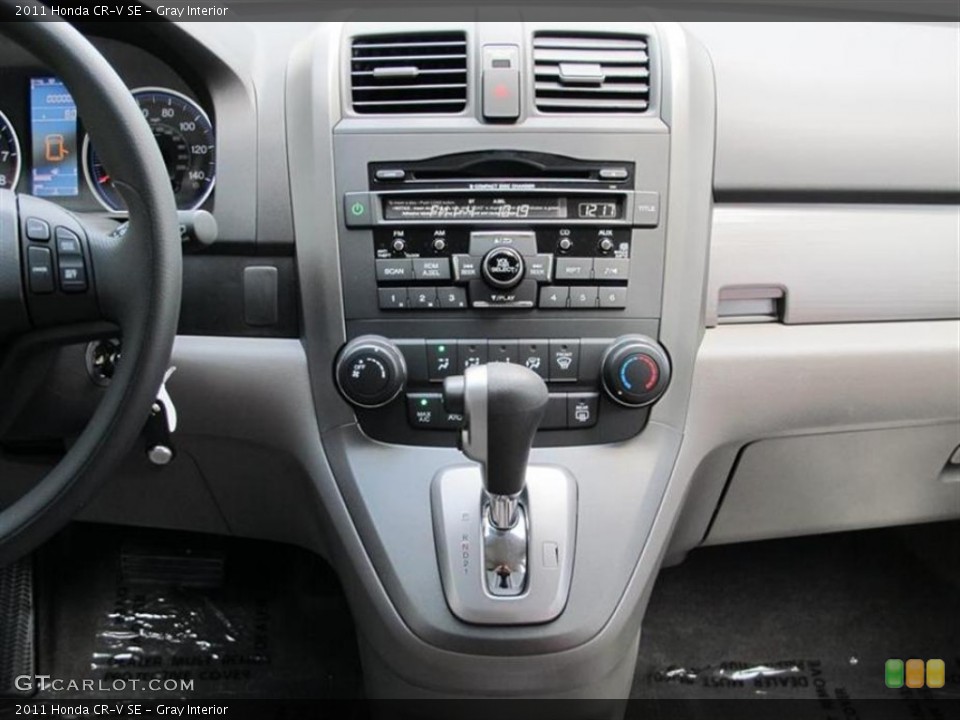 Gray Interior Controls for the 2011 Honda CR-V SE #52860999