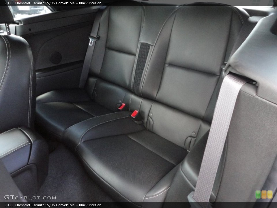 Black Interior Photo for the 2012 Chevrolet Camaro SS/RS Convertible #52861373