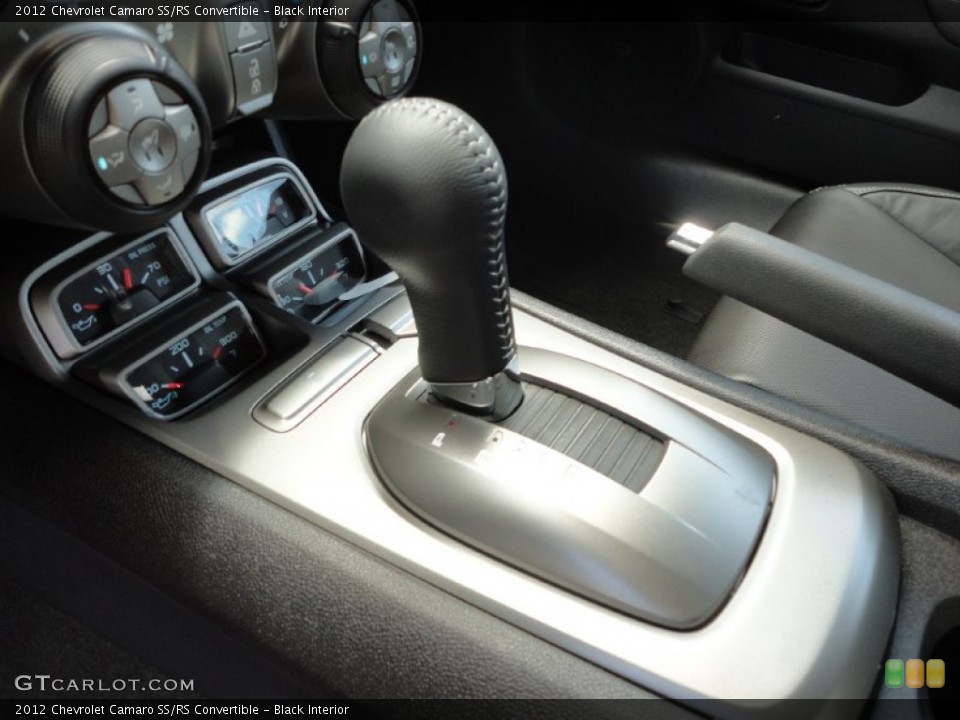 Black Interior Transmission for the 2012 Chevrolet Camaro SS/RS Convertible #52861386