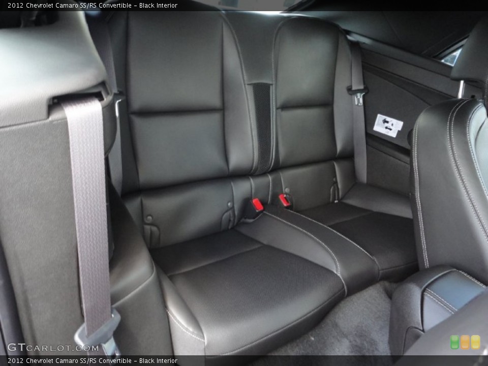 Black Interior Photo for the 2012 Chevrolet Camaro SS/RS Convertible #52861416