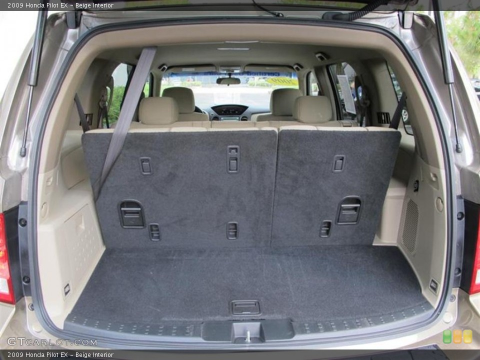 Beige Interior Trunk for the 2009 Honda Pilot EX #52861635