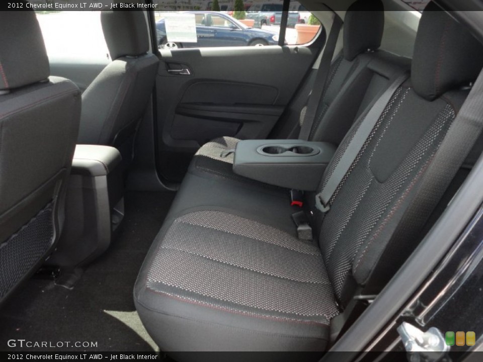Jet Black Interior Photo for the 2012 Chevrolet Equinox LT AWD #52861743