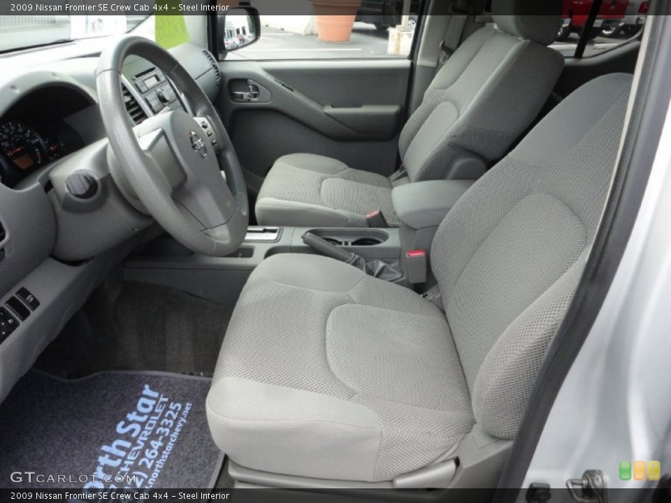 Steel Interior Photo for the 2009 Nissan Frontier SE Crew Cab 4x4 #52864884