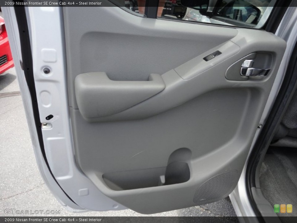 Steel Interior Door Panel for the 2009 Nissan Frontier SE Crew Cab 4x4 #52864950