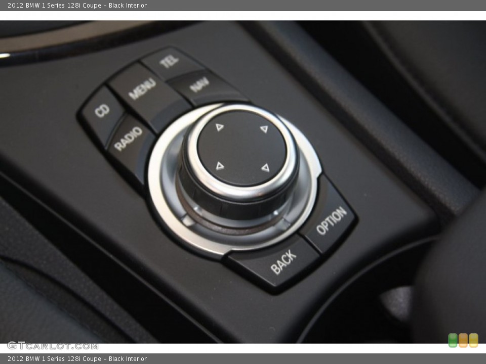 Black Interior Controls for the 2012 BMW 1 Series 128i Coupe #52869627