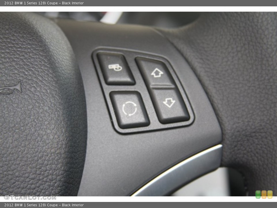 Black Interior Controls for the 2012 BMW 1 Series 128i Coupe #52869636