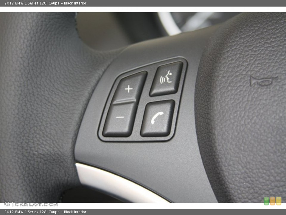 Black Interior Controls for the 2012 BMW 1 Series 128i Coupe #52869639