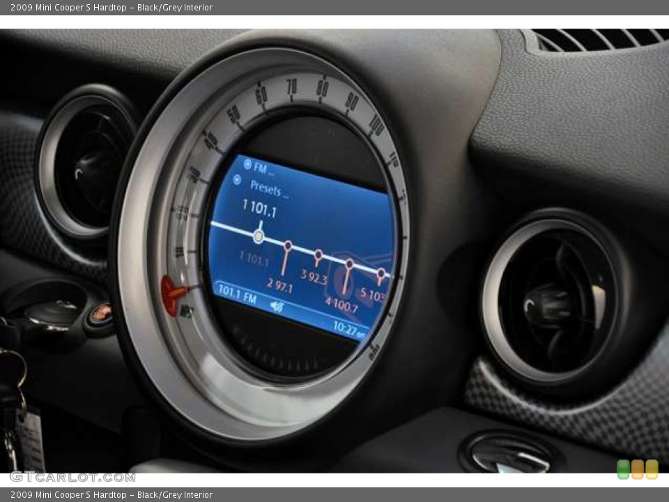 Black/Grey Interior Gauges for the 2009 Mini Cooper S Hardtop #52870863