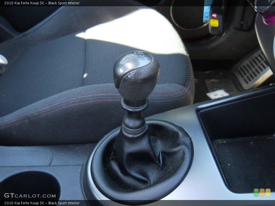 Black Sport Interior Transmission for the 2010 Kia Forte Koup SX #52871928