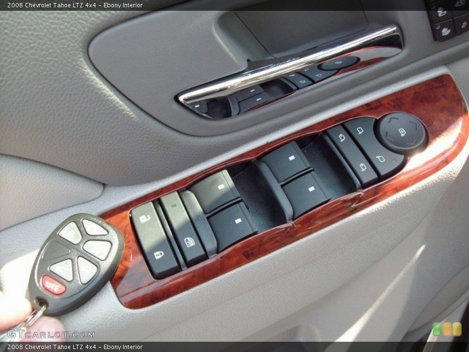 Ebony Interior Controls for the 2008 Chevrolet Tahoe LTZ 4x4 #52873335