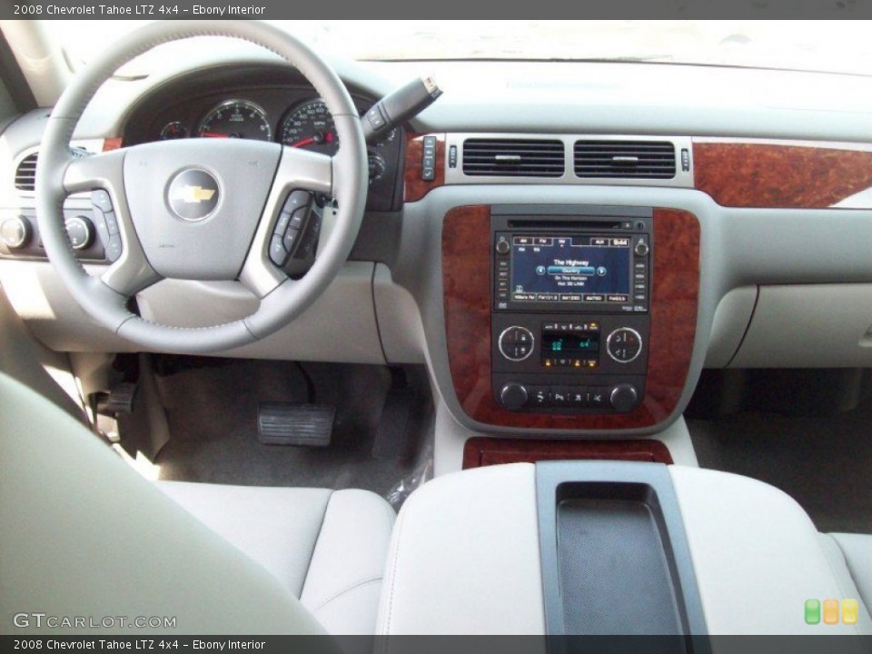 Ebony Interior Dashboard for the 2008 Chevrolet Tahoe LTZ 4x4 #52873347
