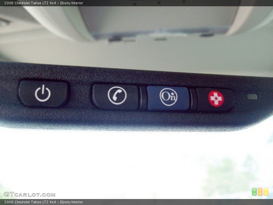 Ebony Interior Controls for the 2008 Chevrolet Tahoe LTZ 4x4 #52873398