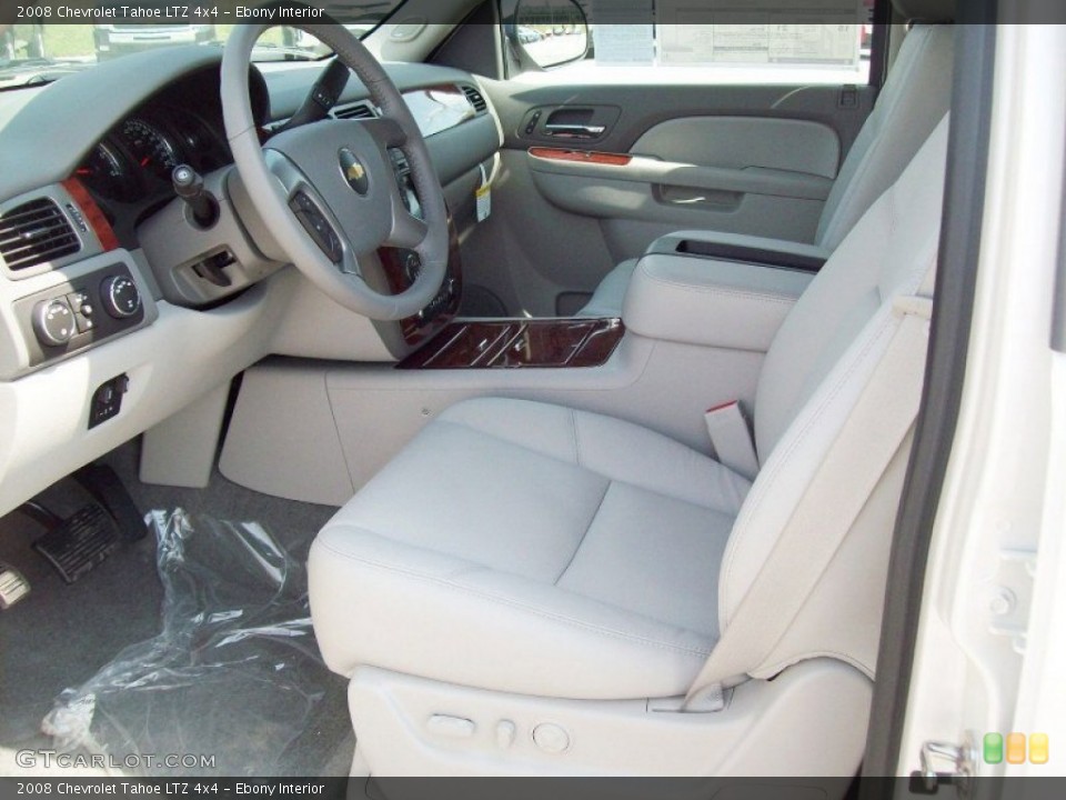 Ebony Interior Photo for the 2008 Chevrolet Tahoe LTZ 4x4 #52873494