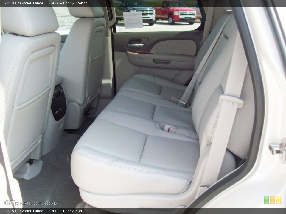 Ebony Interior Photo for the 2008 Chevrolet Tahoe LTZ 4x4 #52873503