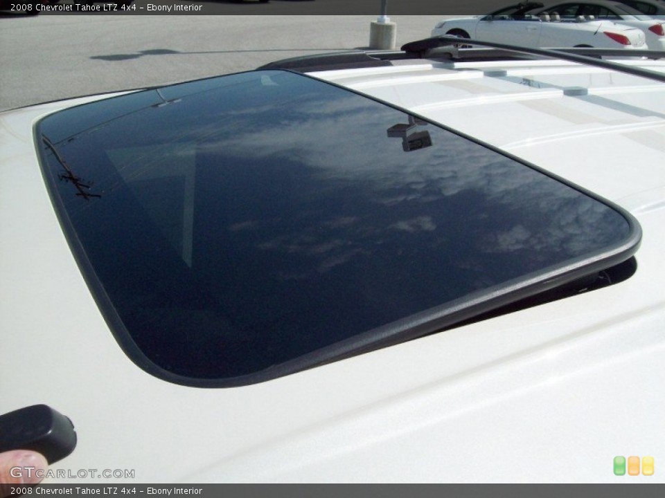 Ebony Interior Sunroof for the 2008 Chevrolet Tahoe LTZ 4x4 #52873704