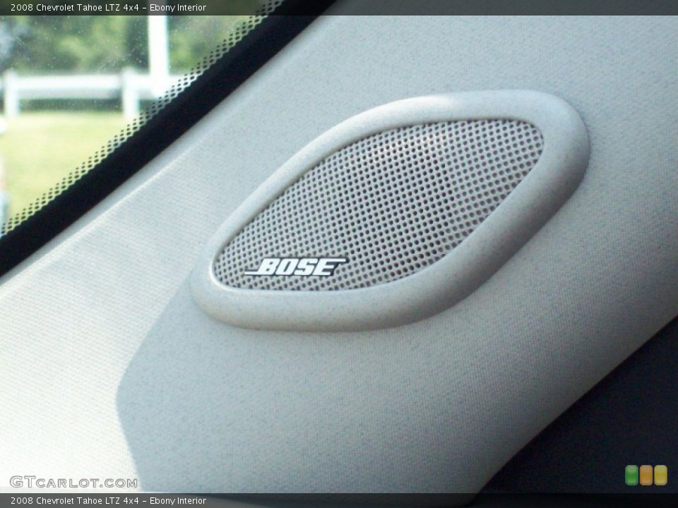 Ebony Interior Audio System for the 2008 Chevrolet Tahoe LTZ 4x4 #52873767