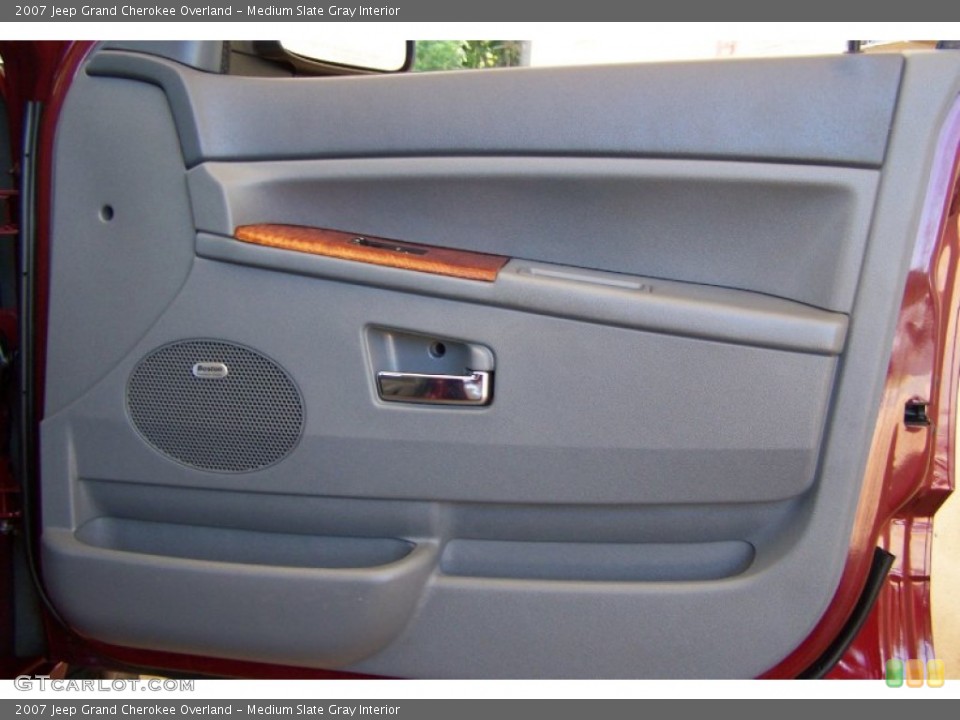 Medium Slate Gray Interior Door Panel for the 2007 Jeep Grand Cherokee Overland #52873944