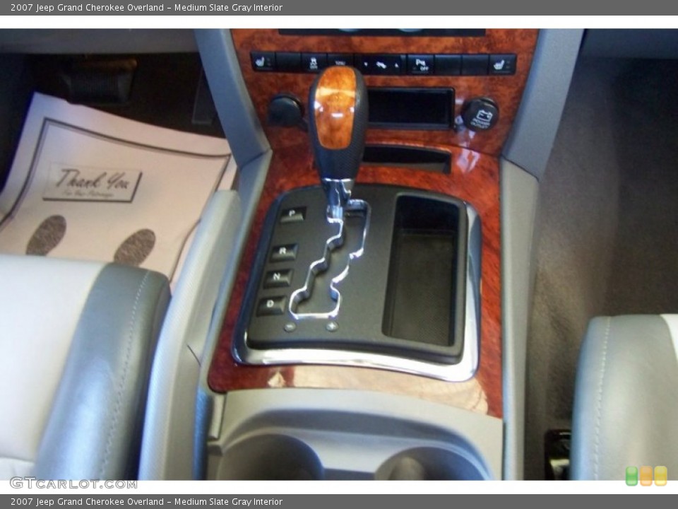 Medium Slate Gray Interior Transmission for the 2007 Jeep Grand Cherokee Overland #52874181