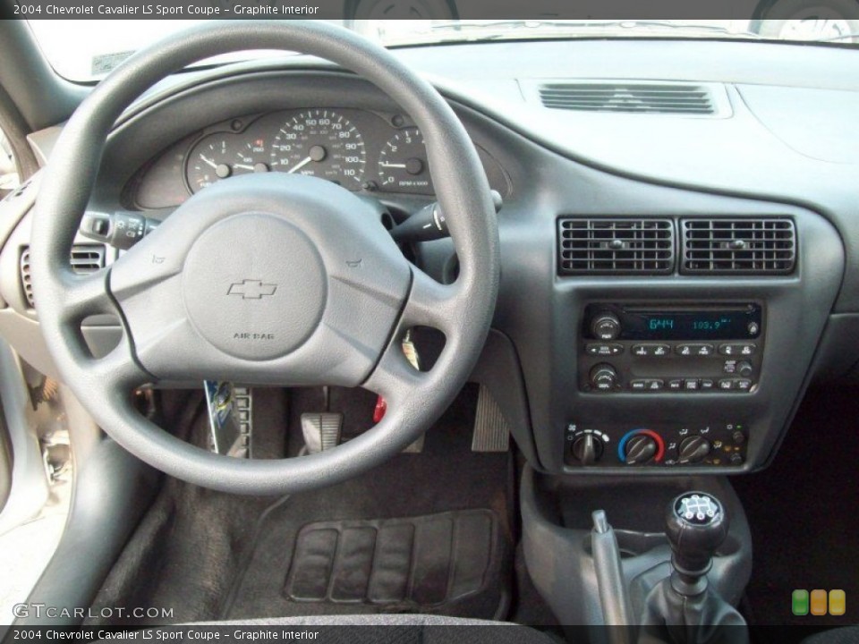 Graphite Interior Dashboard for the 2004 Chevrolet Cavalier LS Sport Coupe #52874187