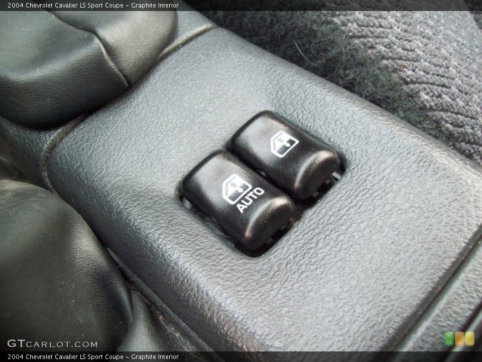 Graphite Interior Controls for the 2004 Chevrolet Cavalier LS Sport Coupe #52874409