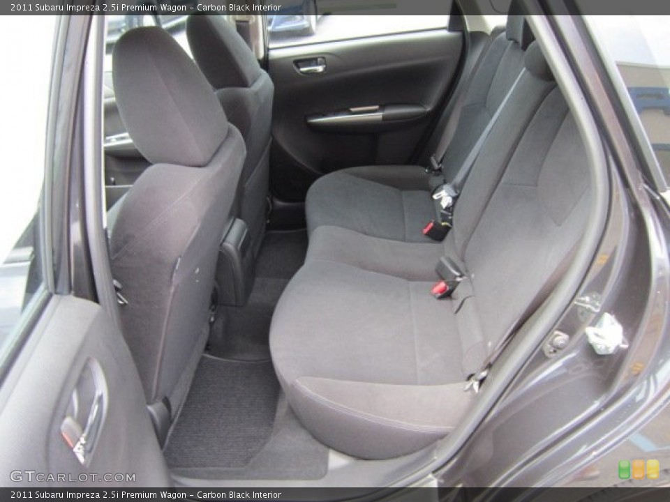 Carbon Black Interior Photo for the 2011 Subaru Impreza 2.5i Premium Wagon #52875204