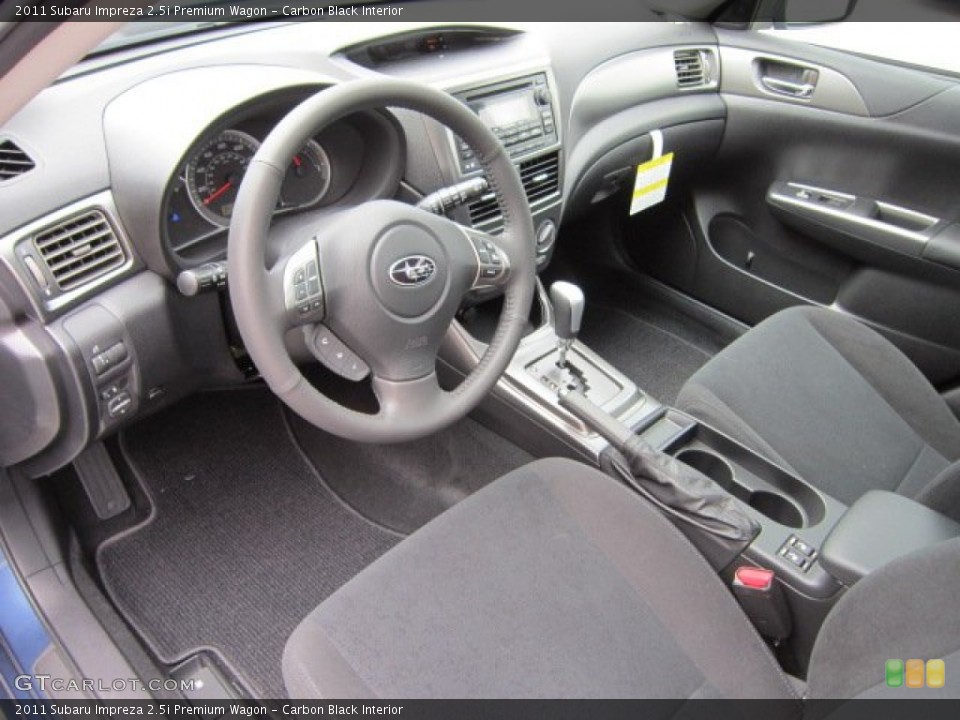 Carbon Black Interior Photo for the 2011 Subaru Impreza 2.5i Premium Wagon #52875561