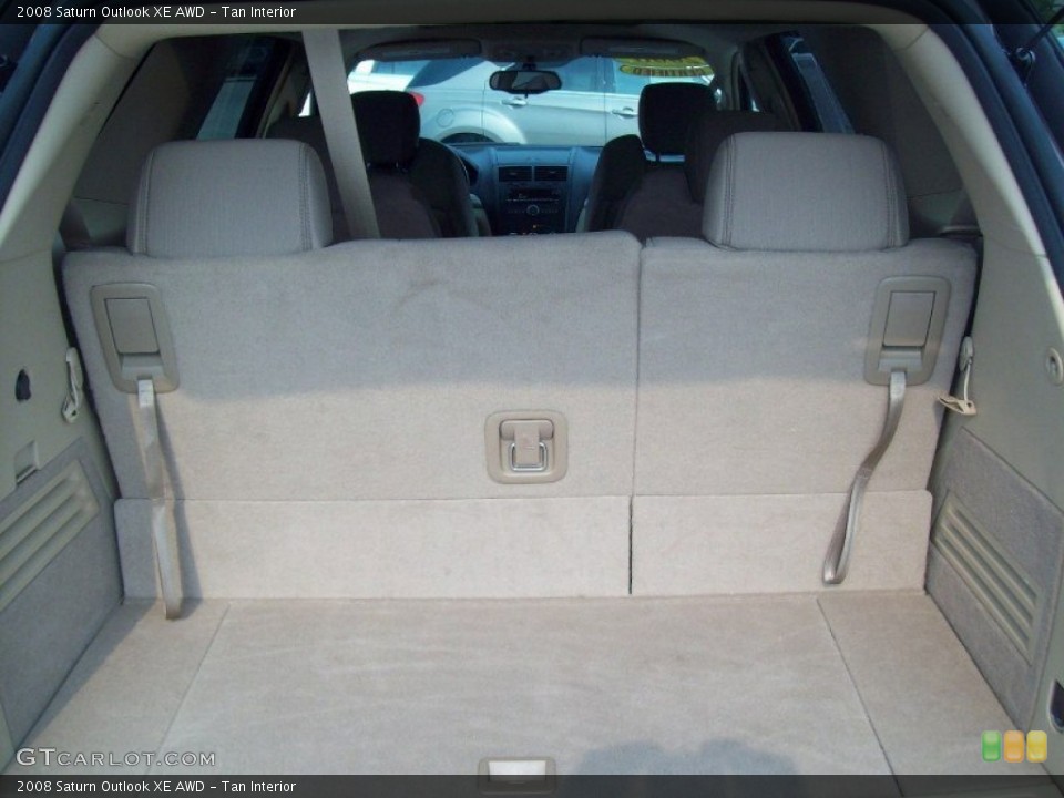 Tan Interior Trunk for the 2008 Saturn Outlook XE AWD #52876923