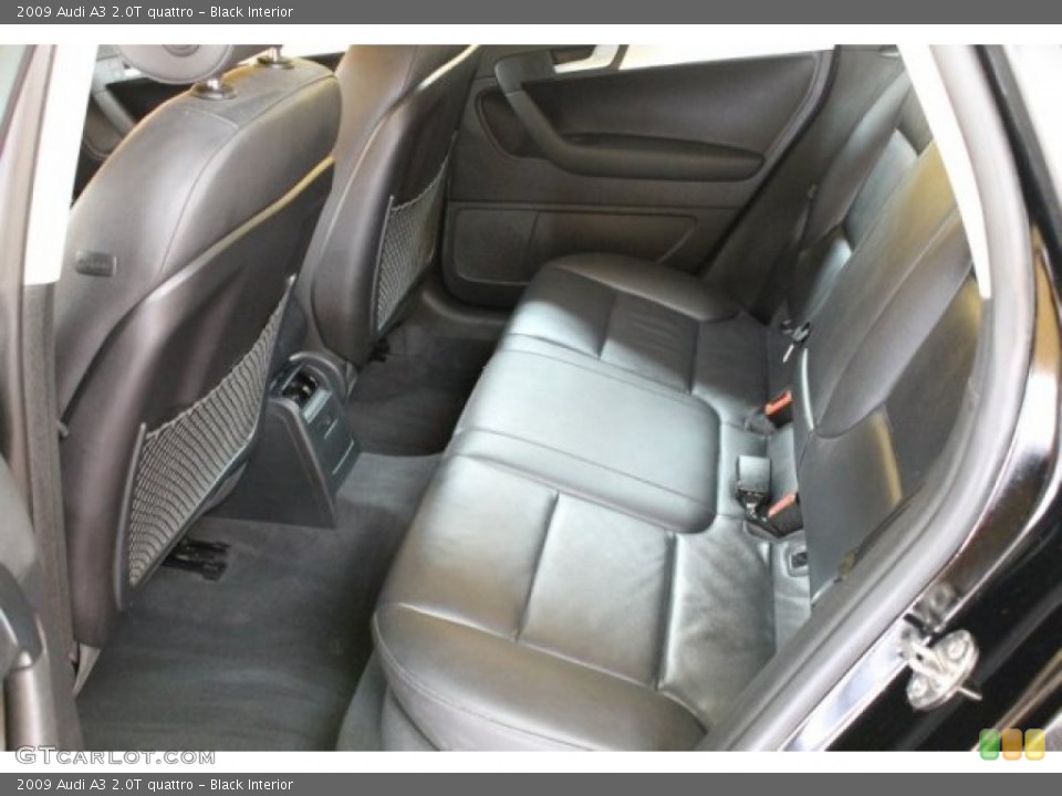 Black Interior Photo for the 2009 Audi A3 2.0T quattro #52879026