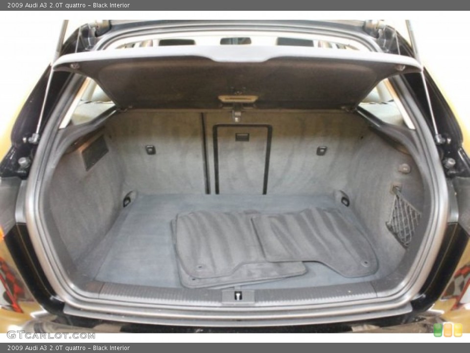 Black Interior Trunk for the 2009 Audi A3 2.0T quattro #52879029