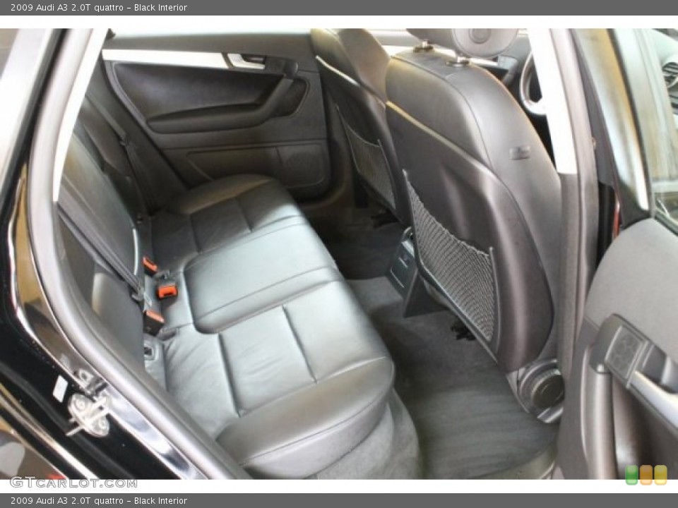 Black Interior Photo for the 2009 Audi A3 2.0T quattro #52879032
