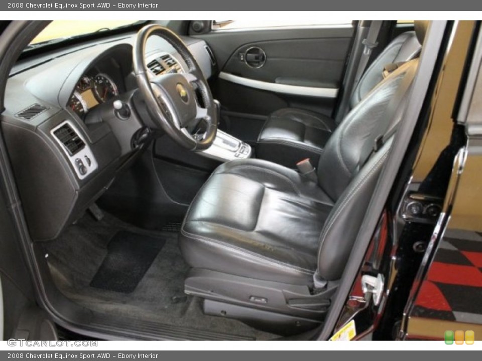 Ebony Interior Photo for the 2008 Chevrolet Equinox Sport AWD #52880193
