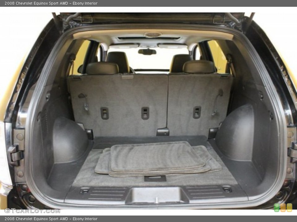 Ebony Interior Trunk for the 2008 Chevrolet Equinox Sport AWD #52880217