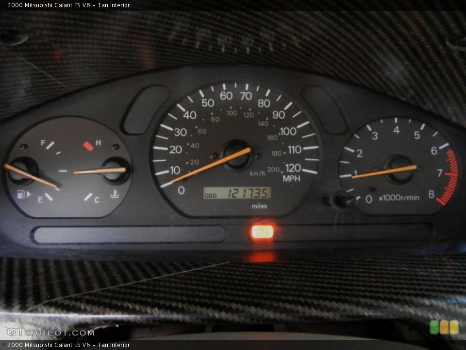 Tan Interior Gauges for the 2000 Mitsubishi Galant ES V6 #52881045