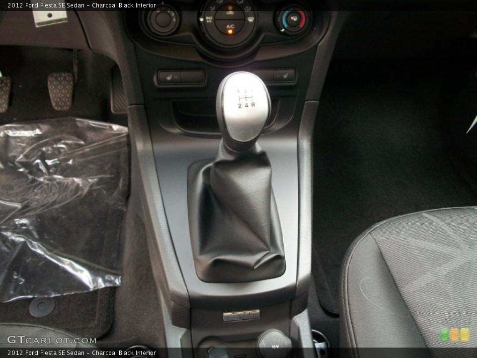Charcoal Black Interior Transmission for the 2012 Ford Fiesta SE Sedan #52881414