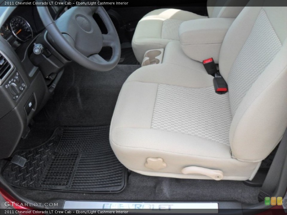 Ebony/Light Cashmere Interior Photo for the 2011 Chevrolet Colorado LT Crew Cab #52882338