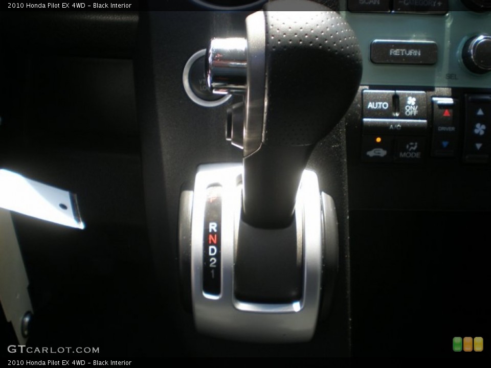 Black Interior Transmission for the 2010 Honda Pilot EX 4WD #52884018