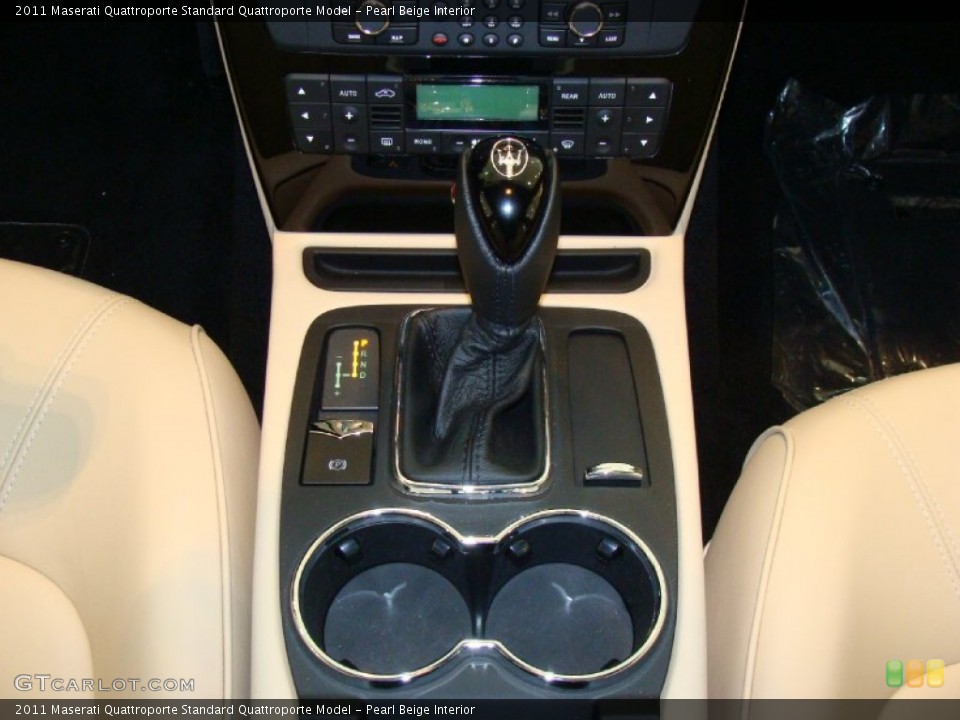 Pearl Beige Interior Transmission for the 2011 Maserati Quattroporte  #52885488