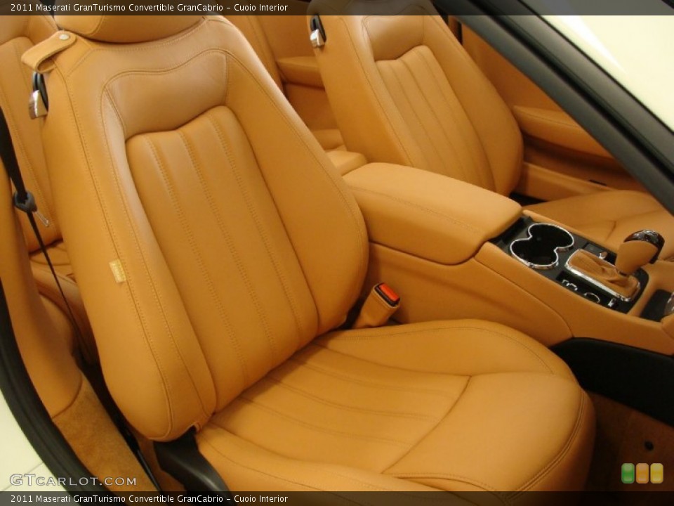 Cuoio Interior Photo for the 2011 Maserati GranTurismo Convertible GranCabrio #52885641