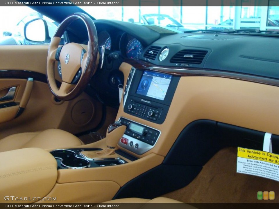 Cuoio Interior Dashboard for the 2011 Maserati GranTurismo Convertible GranCabrio #52885653