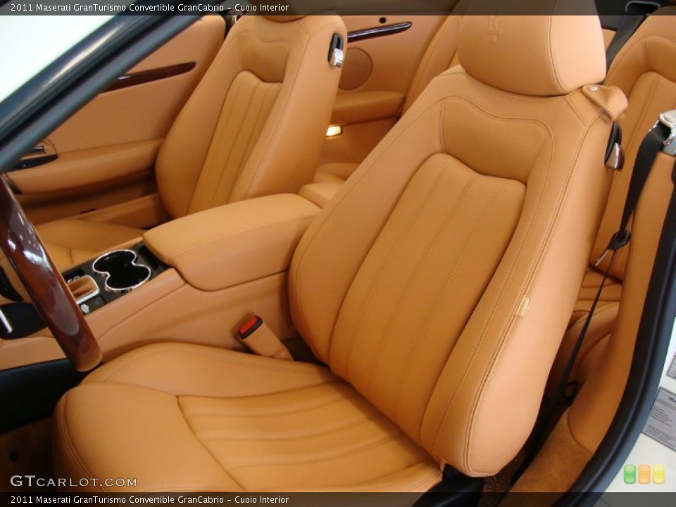 Cuoio Interior Photo for the 2011 Maserati GranTurismo Convertible GranCabrio #52885698