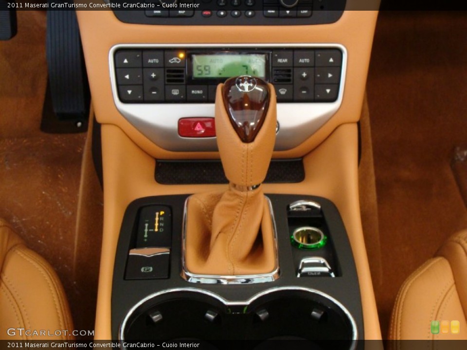 Cuoio Interior Transmission for the 2011 Maserati GranTurismo Convertible GranCabrio #52885734